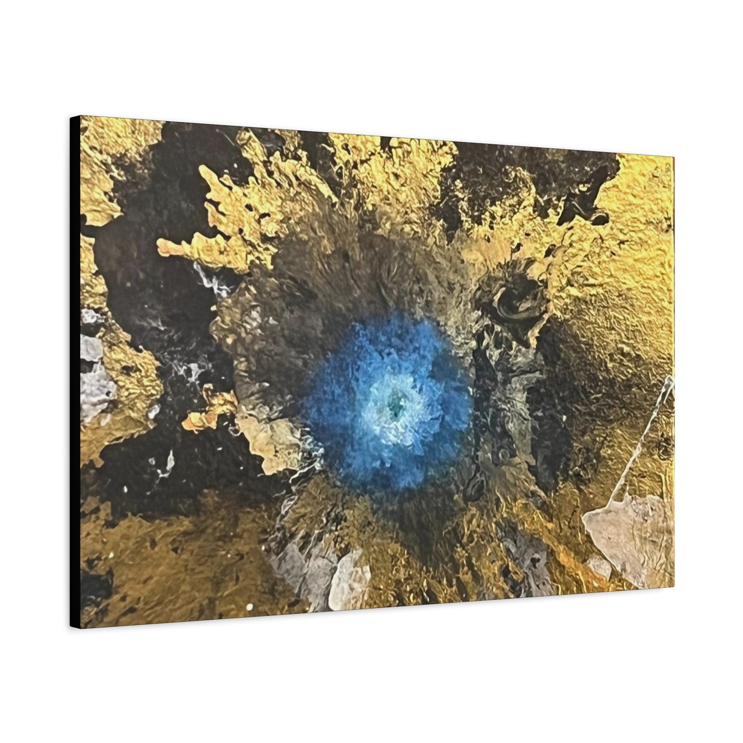 abstract flower Matte Canvas, Stretched, 1.25"