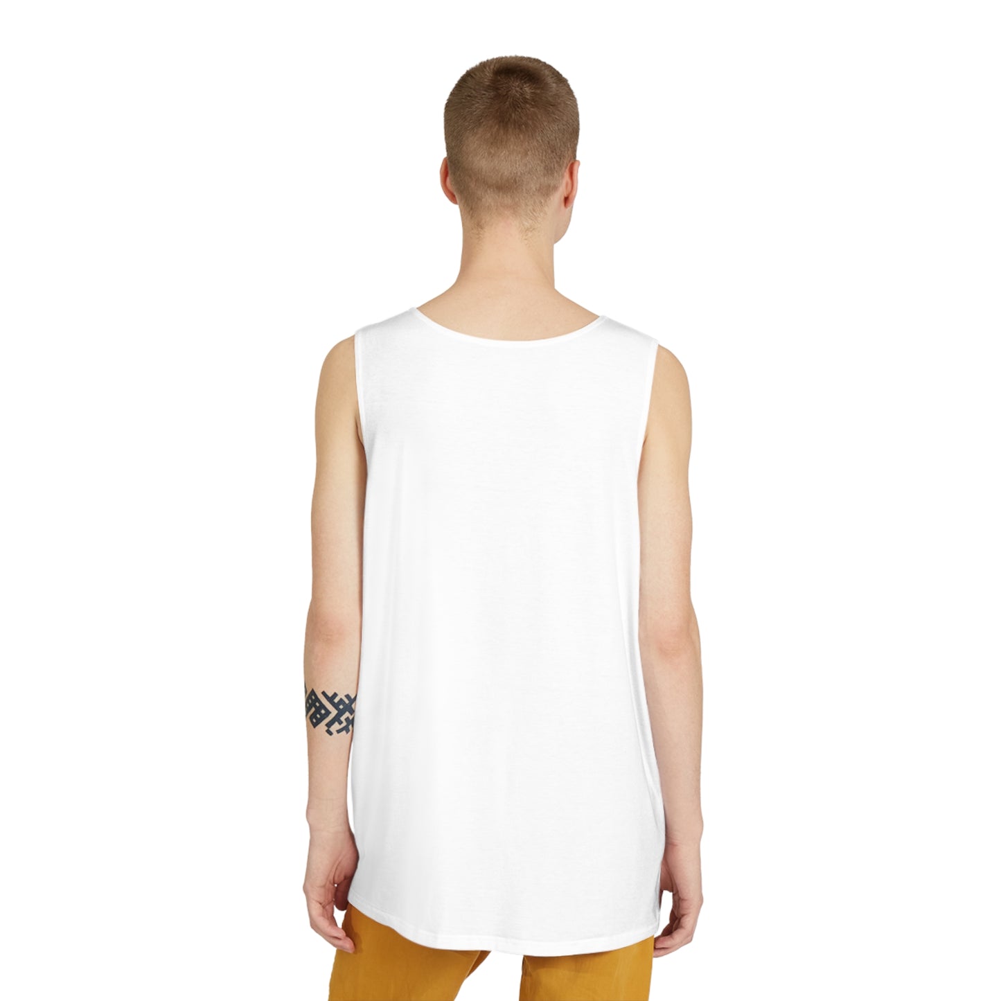 Comfortable Men's Tank Top with Minimalist Design - Perfect for Summer and Casual Wear